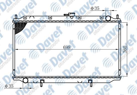 ORIS BNI055016 Motor Su Radyatoru Brazing Primera P11 96-01 Manuel Sanzuman 360×698x16
